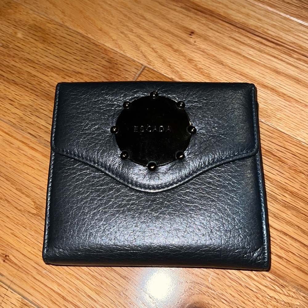 Escada metallic women’s wallet